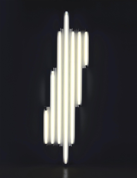 UNTITLED (MONUMENT FOR V. TATLIN) by Dan Flavin
