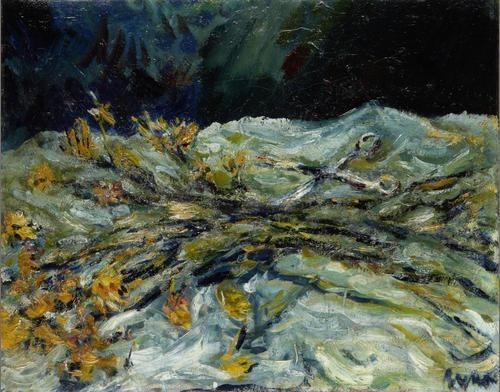 Flowers and scissors by Adrian Ryan, circa 1943