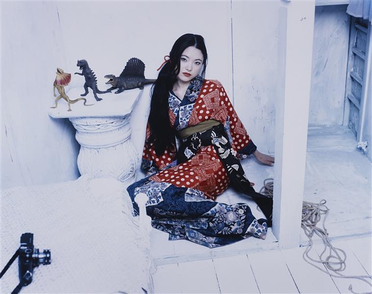 Artwork by Nobuyoshi Araki, Kaori, Made of Dye destruction print