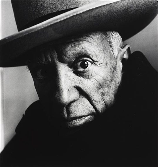 Picasso (B), Cannes by Irving Penn, 1957 printed 1984