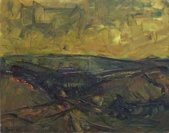 Moorland by Leslie Marr, 1967