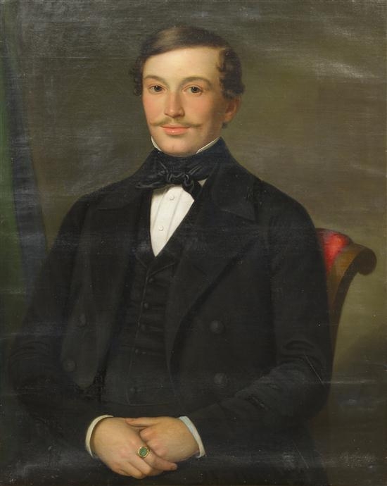 B. Fischer | Portrait of a Young Gentleman (1843) | MutualArt