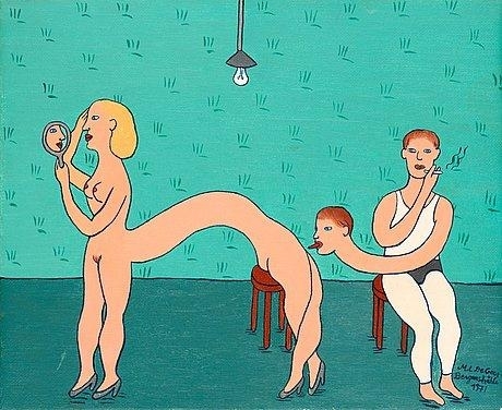 Untitled by Marie-Louise Ekman, 1971