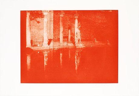 Artwork by Ola Billgren, Från Hadrianus villa, Made of Photoengraving