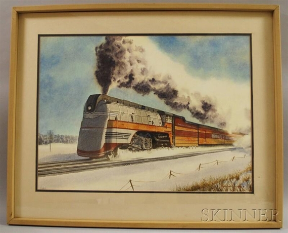The Milwaukee Road; The Hiawatha by Francis Wenderoth‏ Saunders, 1981