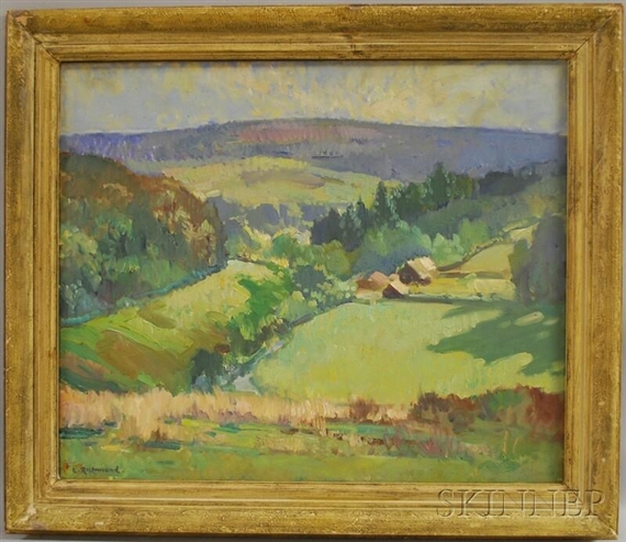 An English Landscape by Leonard Richmond
