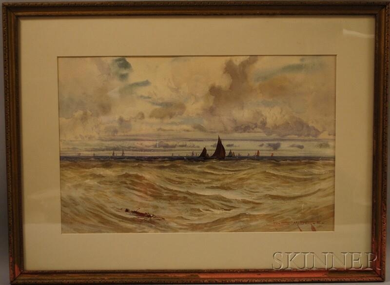 Charles Sim Mottram | Sailboats | MutualArt