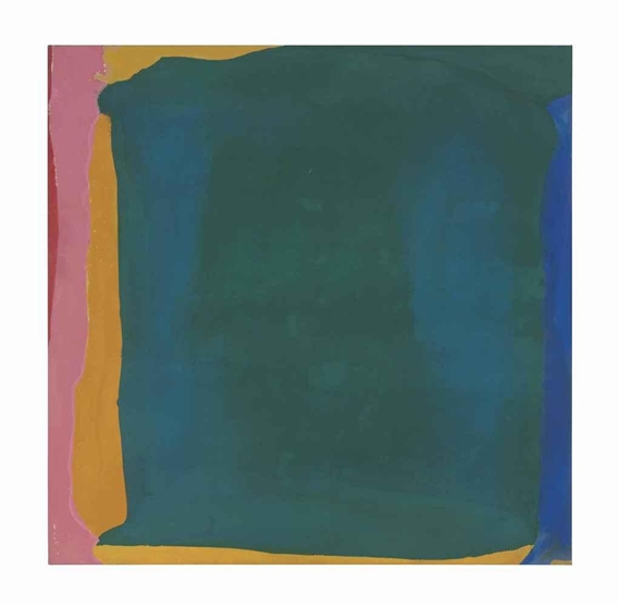 Green Arena by Helen Frankenthaler, 1965