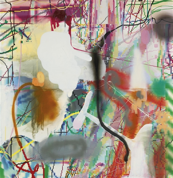 Output 3 by Albert Oehlen, 2003