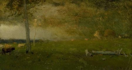 George Inness | Landscape with brook | MutualArt