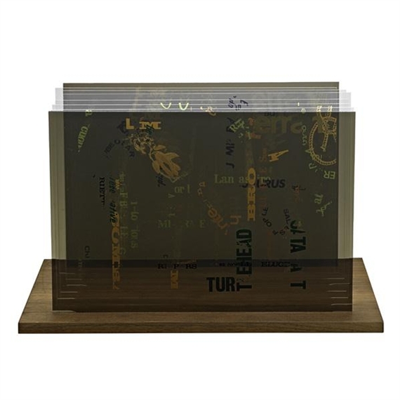 Not Wanting to Say Anything About MarcelPlexigram I-VIII by John Cage, Calvin Sumsion, 1969