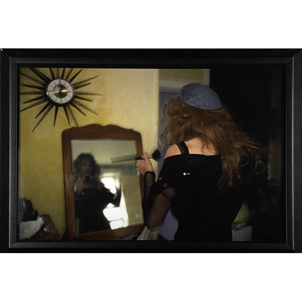 Nan Goldin | Misty and Jimmy in a Taxi, NYC (1991) | MutualArt