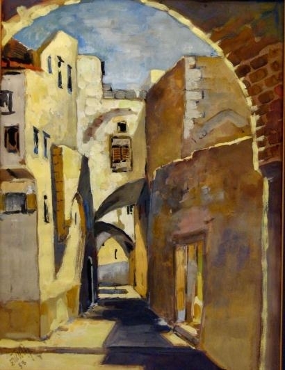 Alley by Samuel Zulkis, 1953