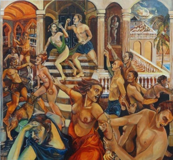 Rape of the Sabine Women - Elissa Lieberman