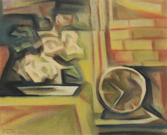 Still Life by Alfredo Zalce, 1978