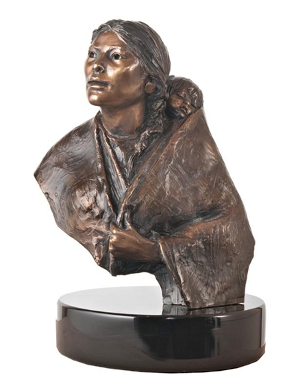 Study for Shoshone Mother by Glenna Goodacre