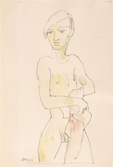 Knabenakt by Dorothea Maetzel-Johannsen, 1926