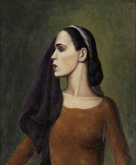 Portrait of Martha Graham by Paul Raphael Meltsner, circa 1940
