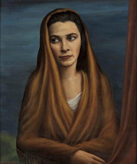 Portrait of Ruth Draper by Paul Raphael Meltsner, circa 1940