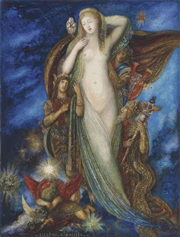 Hélène Glorifiée - Gustave Moreau