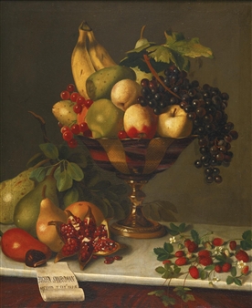 Frutero con Frutas - Josefa San Román
