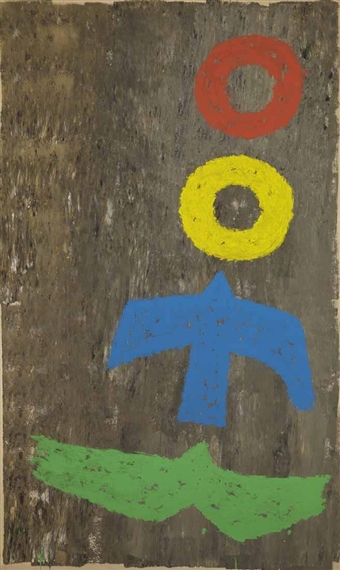 Blue Bird by Jack Bush, 1973