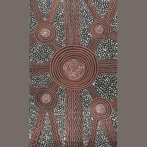 Wild Peanut Dreaming by Tim Leura Tjapaltjarri, 1971