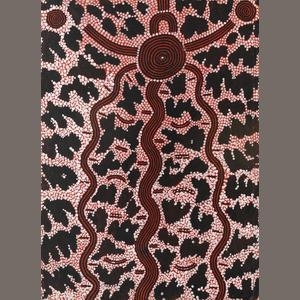 Water Dreaming by Old Walter Tjampitjinpa, 1977