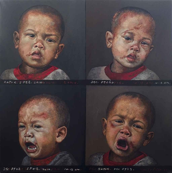 Dia Menatapku #3 (He Looked at Me #3) by Gusti Agung Mangu Putra, March 2012