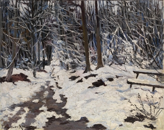 Winter Landscape - Alexandre Altmann