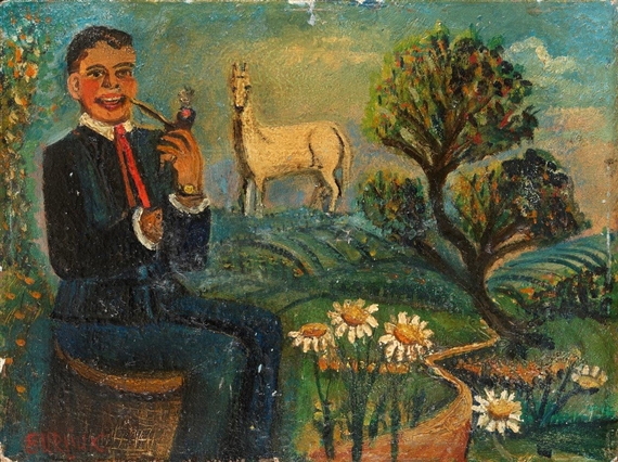 Man with a Pipe