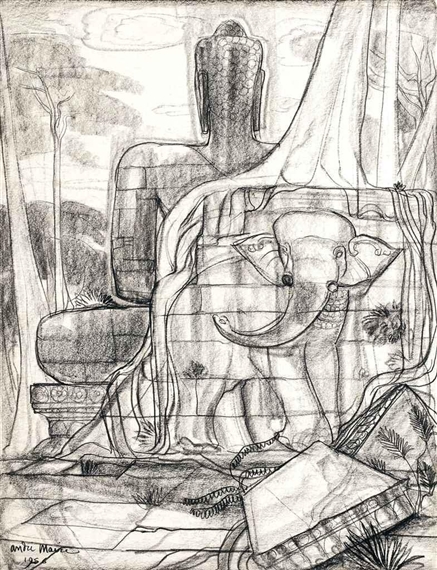 Le bouddha de Tra-Kieu (The Tra Kieu Buddha) by André Maire, 1956