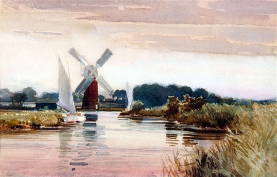 "The Norfolk Broads" (River Ant)