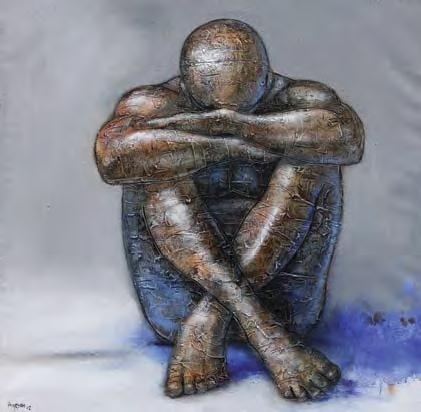 RETROSPECTION II by Segun Aiyesan, 2012