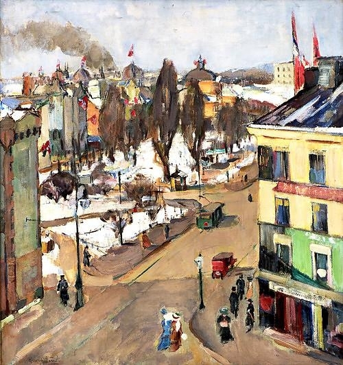 From Karl Johans gate by Henrik Lund