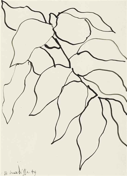 Henri Matisse | Feuillage (1948) | MutualArt