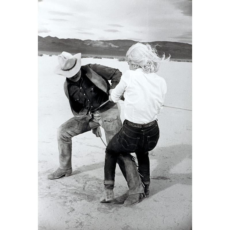Marilyn Monroe & Clark Gable / The Misfits by Eve Arnold, 1960