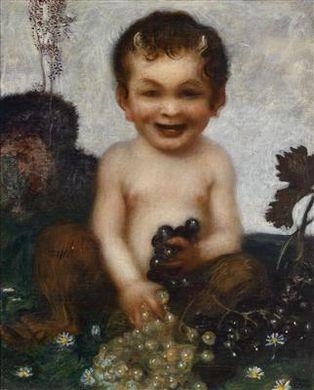 Young faun by Franz von Stuck, 1902