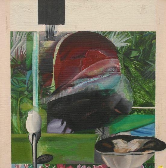 Jack Crabtree Semiabstract botanical study (1975) MutualArt