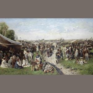 Fair Little Russia by Vladimir Makovsky, 1885
