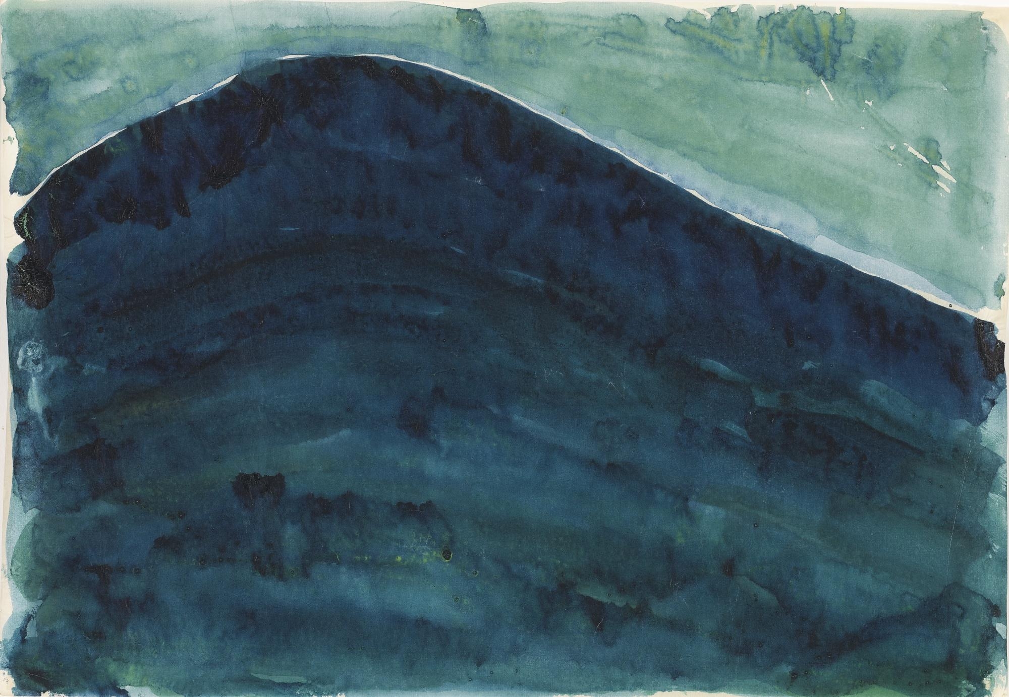 GREEN HILL by Georgia O'Keeffe, 1916