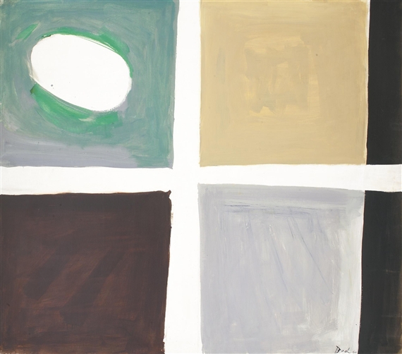 Greys - Squares by Jack Bush, 1960