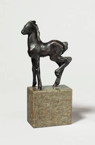 FOHLEN MIT ANGEHOBENER LINKER HINTERHAND