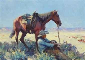 The Main Point of Mull's Concentration Was Never Again to be Caught Off the Job Enough to Hear Voices or Laughter of the Stands - William Henry Dethlef Koerner