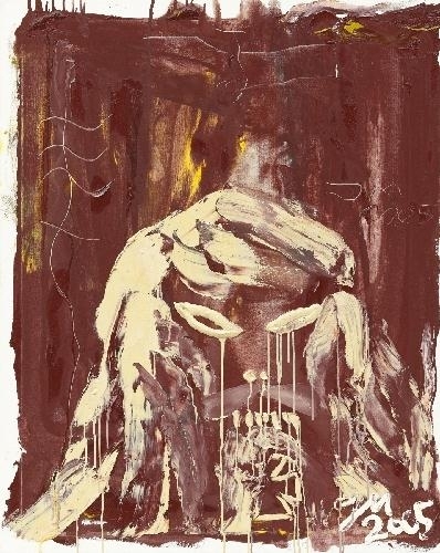 KOKAIN XII: DER QUALLENDOMPTEUR by Jonathan Meese, 2005