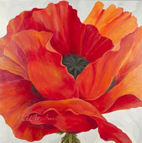 Red Poppy by Jill Troutman