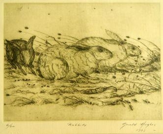 Gerald Hughes | Rabbits (1983) | MutualArt