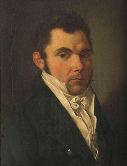 Portrait of a man by Cornelius Groenedael