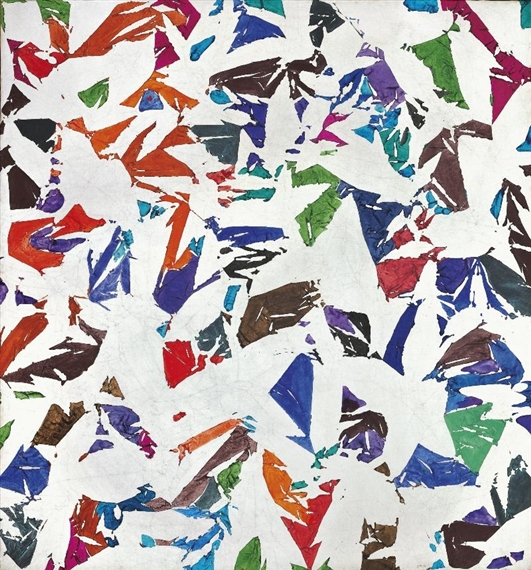 BLANC by Simon Hantaï, 1973