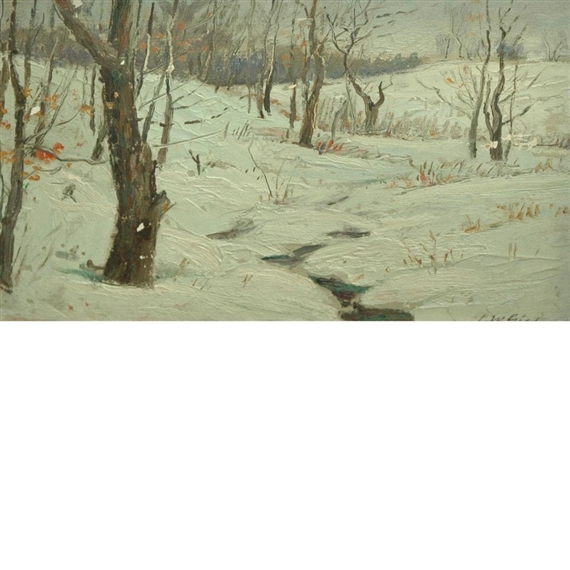 In the Hills Near Ithaca, NY by Joseph W. Gies